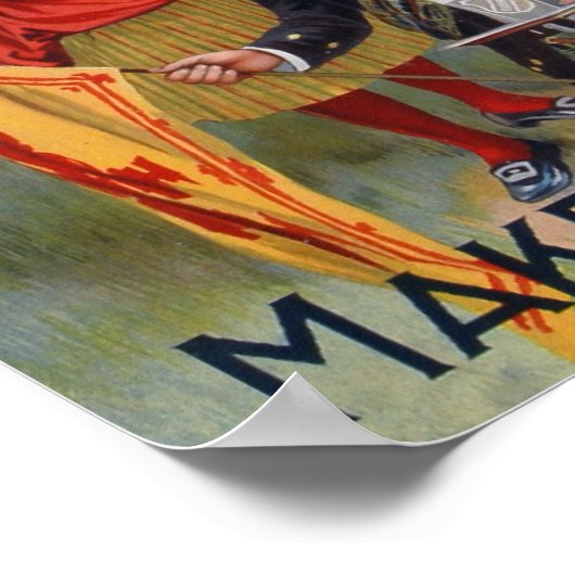 Bovril Advert 1902 Poster (Ecke)