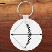 Bow and Arrow Schlüsselanhänger (Vorderseite)