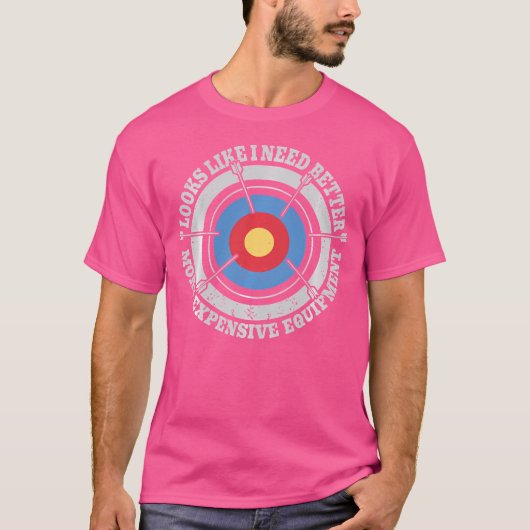 Bow Arrow Archer Vermisst T T-Shirt (Vorderseite)