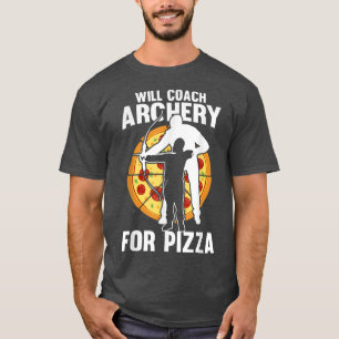 Bow Arrow Archery for Pizza C T-Shirt