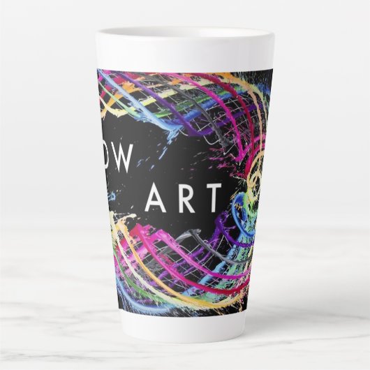Bow Art Tall Tasse (Vorderseite)
