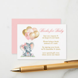 Bow Balloons für Wasserfarben Bücher für Baby Begleitkarte