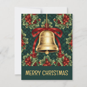 Bow Bell and Holdings - Weihnachtskarte Feiertagskarte