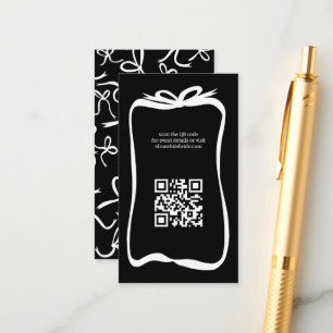 BOW-Brautparty-Multifunktionsleisten-QR-Code Begleitkarte