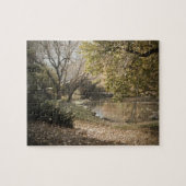 Bow Bridge, Central Park, im Herbst Puzzle (Horizontal)