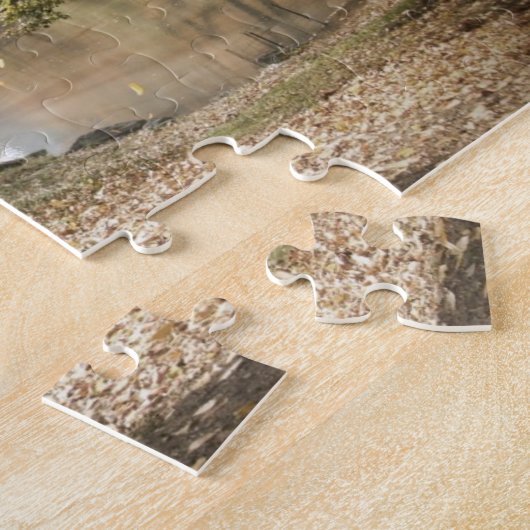 Bow Bridge, Central Park, im Herbst Puzzle (Seite)