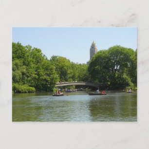 Bow Bridge Central Park Manhattan Postcard NYC Postkarte