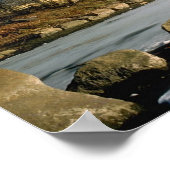 Bow Bridge Central Park Winter NYC Poster (Ecke)