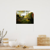 Bow Bridge im Herbst, Central Park, NYC, Mittel Poster (Küche)