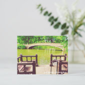 Bow Bridge Postcard Postkarte (Stehend Vorderseite)