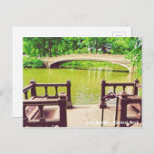 Bow Bridge Postcard Postkarte (Vorne/Hinten)