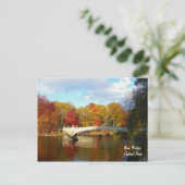 Bow Bridge Postkarte (Stehend Vorderseite)