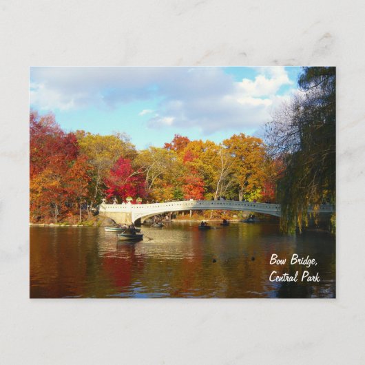 Bow Bridge Postkarte (Vorderseite)