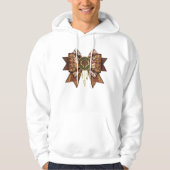 bow brown  hoodie (Vorderseite)