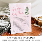 Bow Christmas Baby Showroom Holiday Baby Trivia Sp Einladung