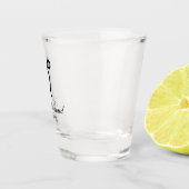 Bow Classic Old Money Wedding Favor Schnapsglas (Rechts)