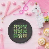 Bow Coquette St Patrick's Day Vintag Pappteller (Party)