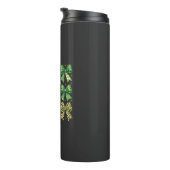 Bow Coquette St Patrick's Day Vintag Thermosbecher (Nach rechts gedreht)