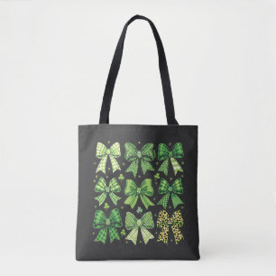 Bow Coquette St. Patrick's Day Vintage Tasche