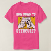 Bow Down to Beercules T-Shirt (Design vorne)