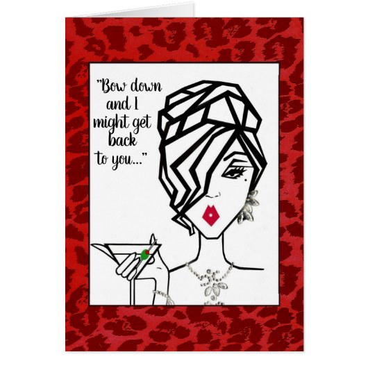 "Bow down und ich könnte zu dir zurückkehren..." (Vorne)