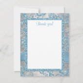 BOW-DRUCK - Winterwunderland Dankeschön Karte (Rückseite)