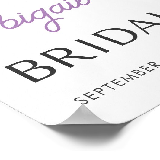 Bow Espresso Martini Brautparty - 16x20 Poster (Ecke)