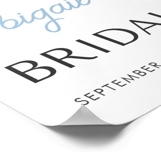 Bow Espresso Martini Brautparty - 16x20 Poster (Ecke)