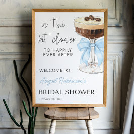 Bow Espresso Martini Brautparty - 18x24 Poster