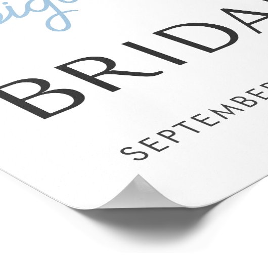 Bow Espresso Martini Brautparty - 18x24 Poster (Ecke)