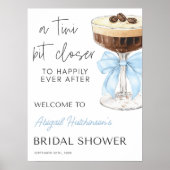 Bow Espresso Martini Brautparty - 18x24 Poster (Vorne)