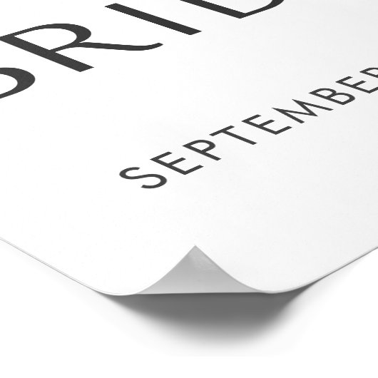 Bow Espresso Martini Brautparty - 24x36 Poster (Ecke)