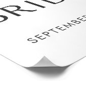 Bow Espresso Martini Brautparty - 24x36 Poster (Ecke)