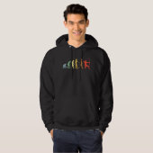 Bow Evolution Retro Archery Archer Hoodie (Vorne ganz)