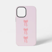 Bow Feminine Girly Pink Niedlich Coquette iPhone Hülle (Rückseite)
