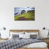 Bow Fiddle Rock, Portknockie, Schottland Leinwanddruck (Insitu (Schlafzimmer))