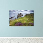 Bow Fiddle Rock, Portknockie, Schottland Leinwanddruck (Insitu (Holzboden))