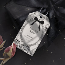 Bow Floral Skull RIP Twenties 30th Birthday Party