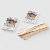 Bow Frame Photo Congrats Graduation  Fächer (Non-assembled)