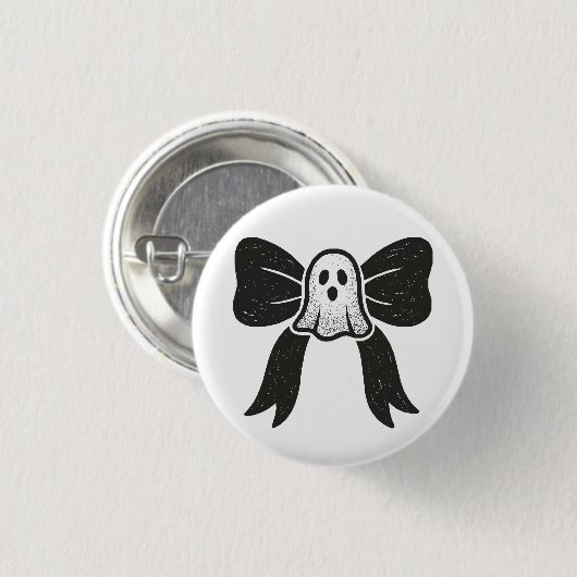 Bow Ghost Button (Vorne & Hinten)