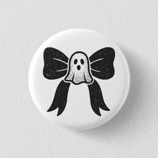Bow Ghost Button (Vorderseite)