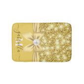 Bow Glitzer und Pearl Badematte (Vorderseite)
