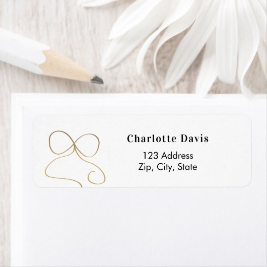 Bow Gold einfache Rücksendeadresse (Insitu)