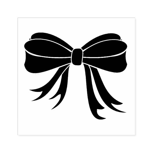 Bow Gummistempel (Prägung)