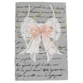 Bow Harmony Medium Geschenktasche Mittlere Geschenktüte (Vorderseite)
