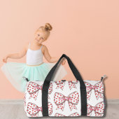 Bow Herzname Matching Newborn Hospital Duffle Bag