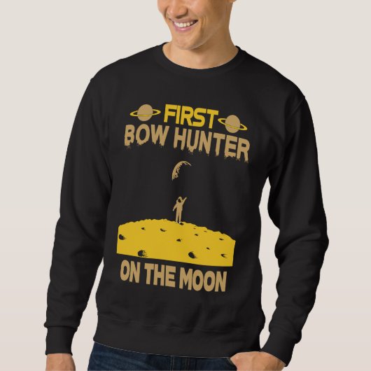 Bow Hunter On The Moon Sweatshirt (Vorderseite)