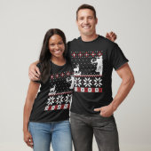 Bow Hunter Ugly Christmas Sweater Archery Deer Hun T-Shirt (Unisex)