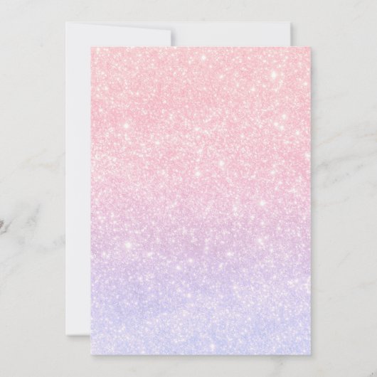 Bow Ice Cream Sie wurde Brautparty aufgedeckt Einladung (Rückseite)