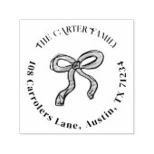 Bow Illustration Return Address Permastempel (Design)